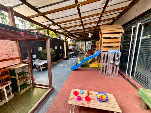Plumstead nursery garden play area